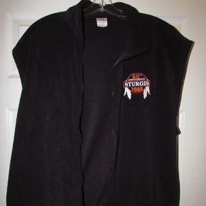 Sturgis 60th Anniversary 2000 Black XL Vest Harley